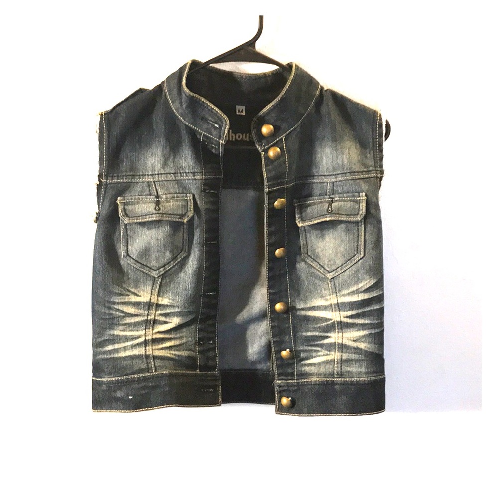 Denim vest